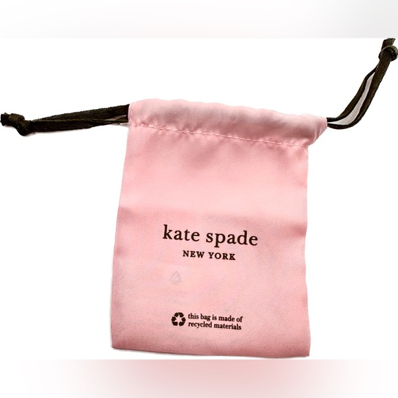 Kate Spade ♠️ Beautiful Everyday Enamel Mini Cream Colored Pendant, NWT - Picture 7 of 7